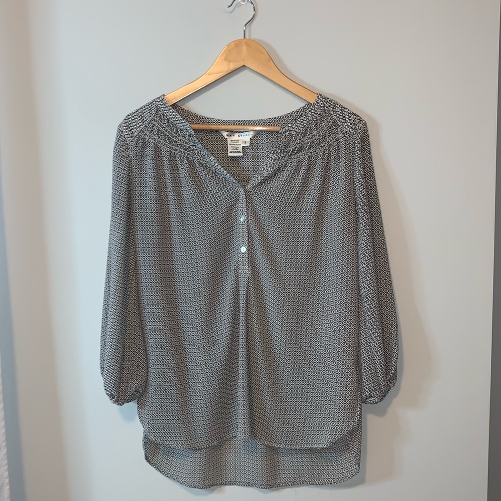 {Max Studio} blouse size Small